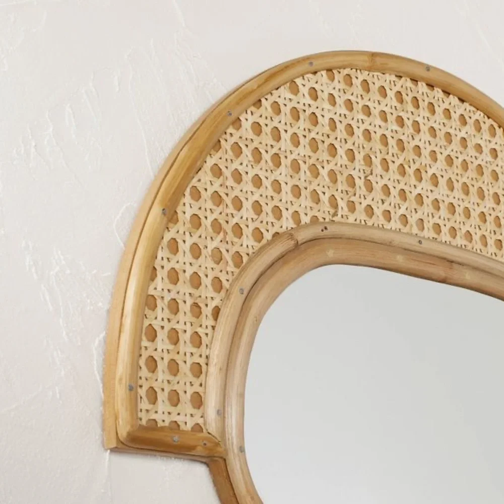 Target Figure Mirror with Basket - Opalhouse designed with Jungalow